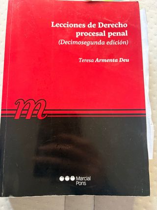 Lecciones de derecho procesal.