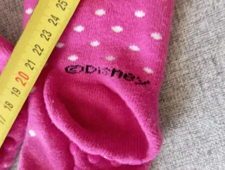 Calzini antiscivolo Minnie pois rosa