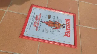 Cuadro Beefeater Vintage