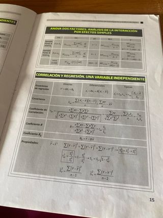 FORMULARIO DE DISEÑO Y ANÁLISIS DE DATOS UNED