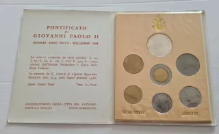 Vaticano Serie 1984 G.P.II FDC Argento
