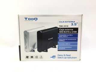 Caja Externa TooQ TQE-3518 3.5 IDE/SATA a USB