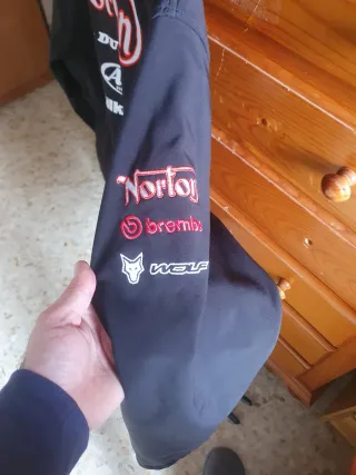 Chaqueta Norton Neopreno Negra