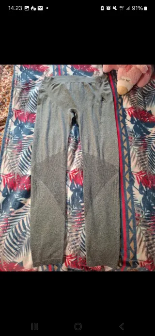 Mallas Odlo Grises Talla L