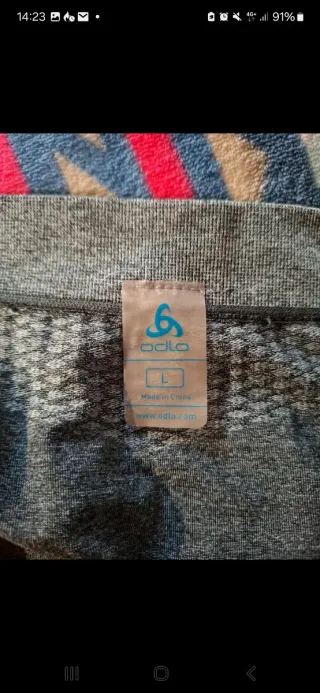 Mallas Odlo Grises Talla L