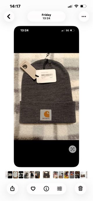 Gorro Carhartt color Acrylic Watch