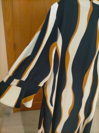 vestido azul y weiss 4 XL