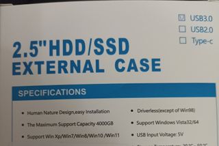 Caja Externa SATA a USB 3.0 Nueva