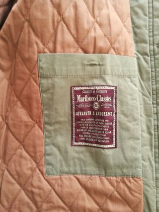 Abrigo Marlboro Classics Verde Oliva Talla XXL