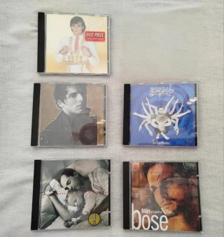 Lote 5 CDs Miguel Bosé