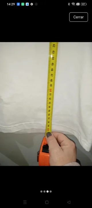 Camiseta  Talla XS Unisex