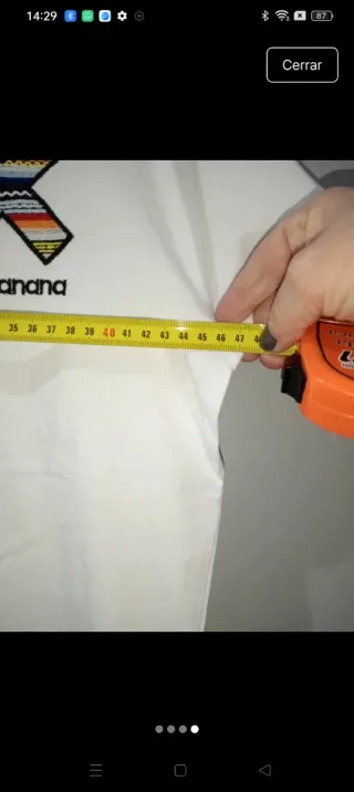 Camiseta  Talla XS Unisex