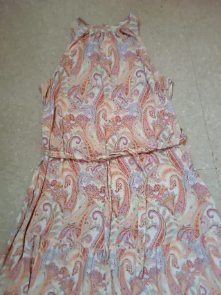 Vestido Mango Paisley Talla M