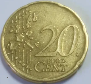 Moneda 20 Céntimos Euro Países Bajos