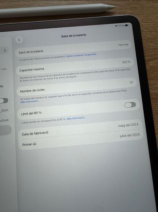 iPad Air M2 256GB + Pencil Pro + teclado