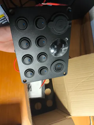 Panel Control Eléctrico Camper 12V