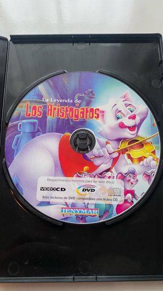 DVD La Leyenda de Los Aristogatos