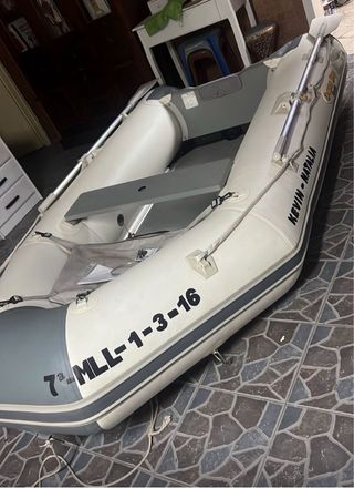 Zodiac de 3m sin motor la cambio por un kayak