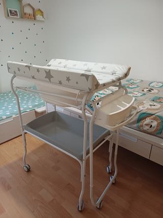 Cambiador bañera bebé