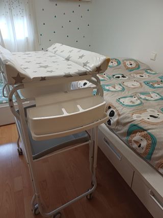 Cambiador bañera bebé