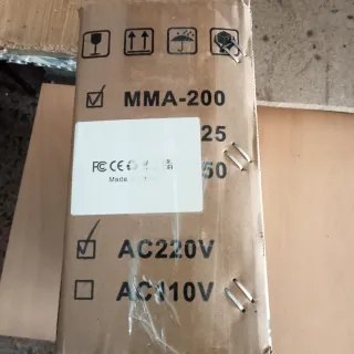 Soldador Inverter MMA-200 sin estrenar