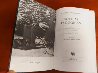 Rider Haggard, Novelas escogidas. Aguilar, 1966.