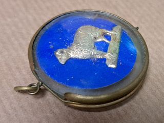 Colgante bicípite vaca y cordero amuleto