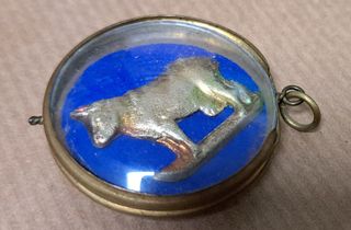 Colgante bicípite vaca y cordero amuleto