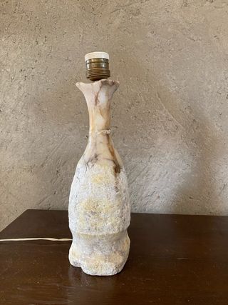 Lámpara vintage de mármol