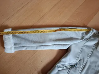 Abrigo Sfera pelo y ante beige T.44