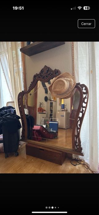 50 sillas 20 mesas plegables armario espejo lonas