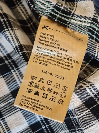 Camisa a cuadros Scotch & Soda [L]