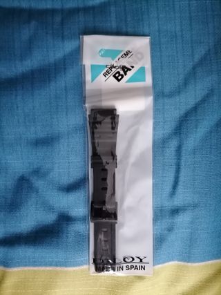 Reloj Casio W-59 con 2 correas originales nuevas.