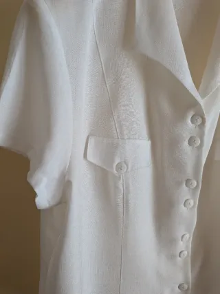 Camisa blanca de señora