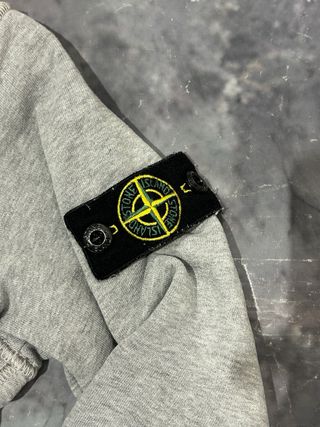 Felpa Stone Island bimbo grigia