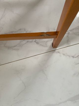 Seis sillas de comedor