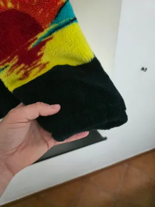 SNS Pile Fleece Tramonto Taglia XL Nuovo