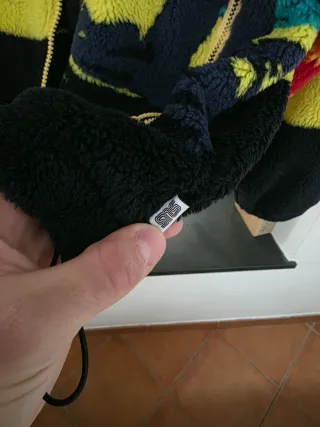 SNS Pile Fleece Tramonto Taglia XL Nuovo