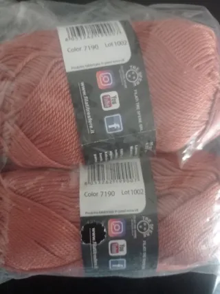 Lotto 14 gomitoli assortiti cotone Fiocco