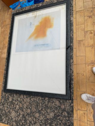 Cuadro abstracto salón