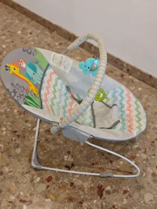 Tumbona vibratoria Bright Starts Safari