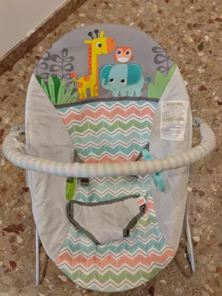 Tumbona vibratoria Bright Starts Safari