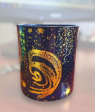 Coppia porta candela Vergine e Gemelli