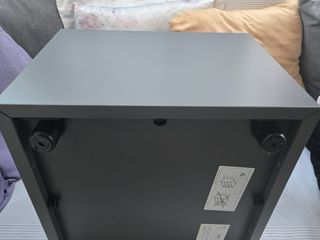 Cajones colgantes Ikea madera gris