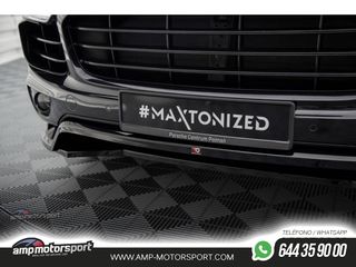 SPOILER / LIP DELANTERO PARA PORSCHE CAYENNE MK2 2014-2018