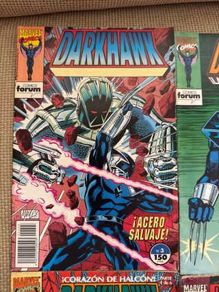 Lote 4 Cómics DARKHAWK