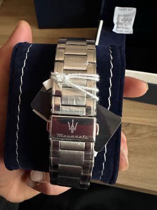Reloj Maserati Verde y Plateado