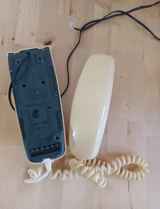 Teléfono Fijo antiguo vintage Góndola Beige