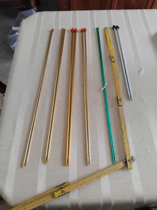 Set 6 ferri da lavoro a maglia