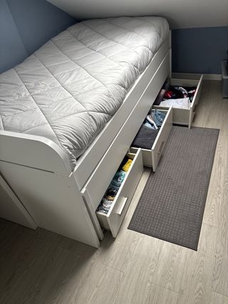 Cama nido con cajones